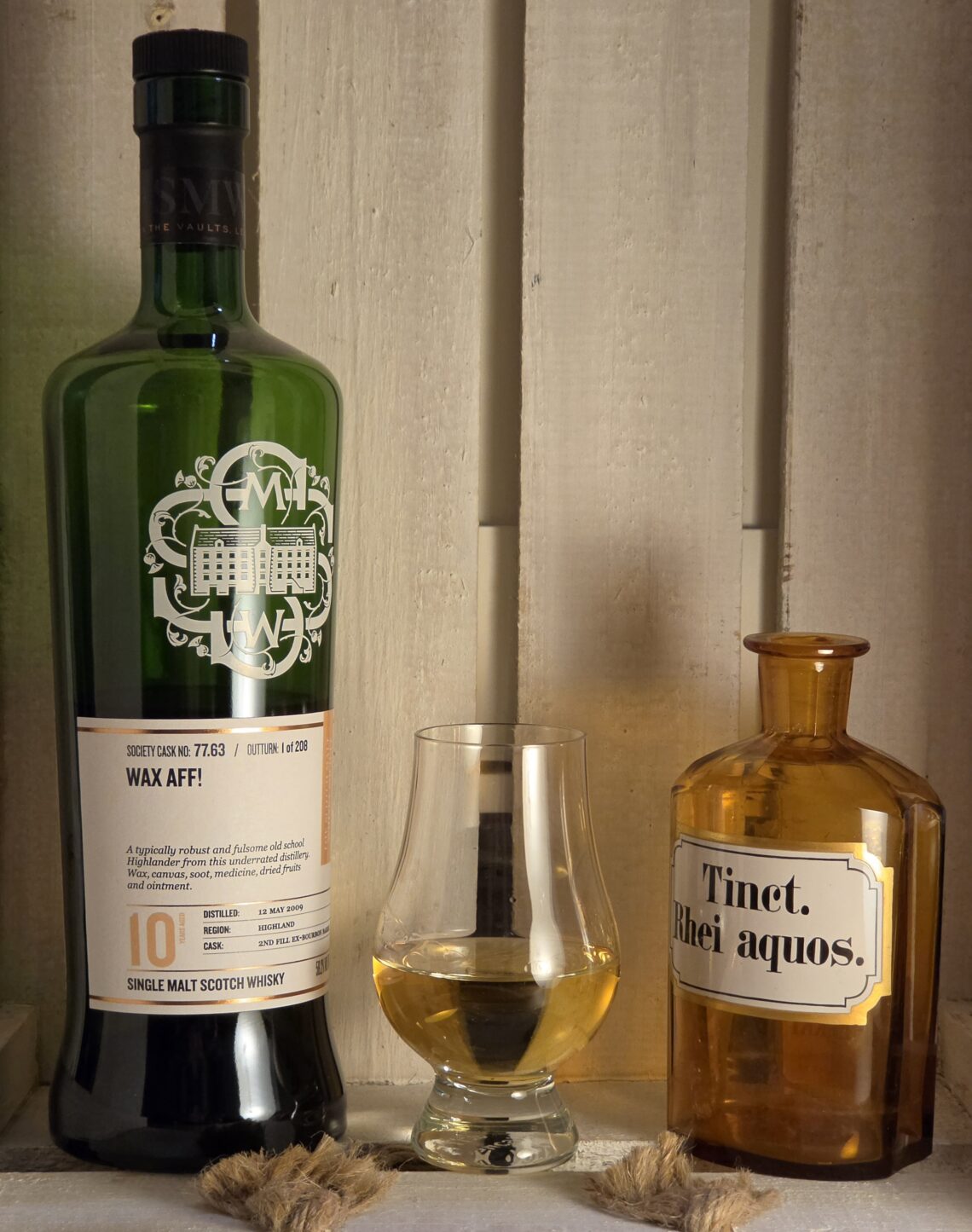 SMWS 77.63, (Glen Ord), Wax Aff!